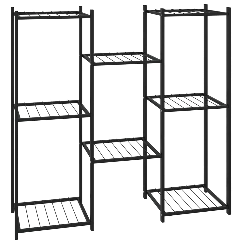 Flower Stand 32.7x9.8x31.5 Black Iron