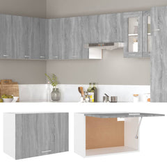 Hanging Cabinet Gray Sonoma Engineered Wood Small Hanging Cabinet