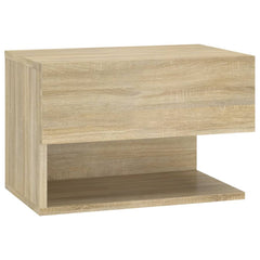 Wall-mounted Bedside Cabinet Sonoma Oak Engineered Wood Small