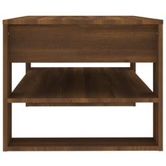 Coffee Table Brown oak Engineered Wood Medium Coffee Table