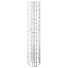 Circular Gabion Raised Beds 3 pcs Galvanized Steel ??11.8x59.1
