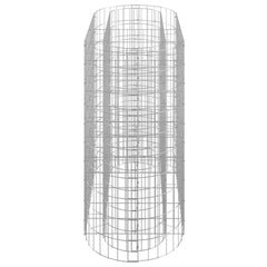 Gabion Raised Bed Silver Galvanized iron Medium Durable