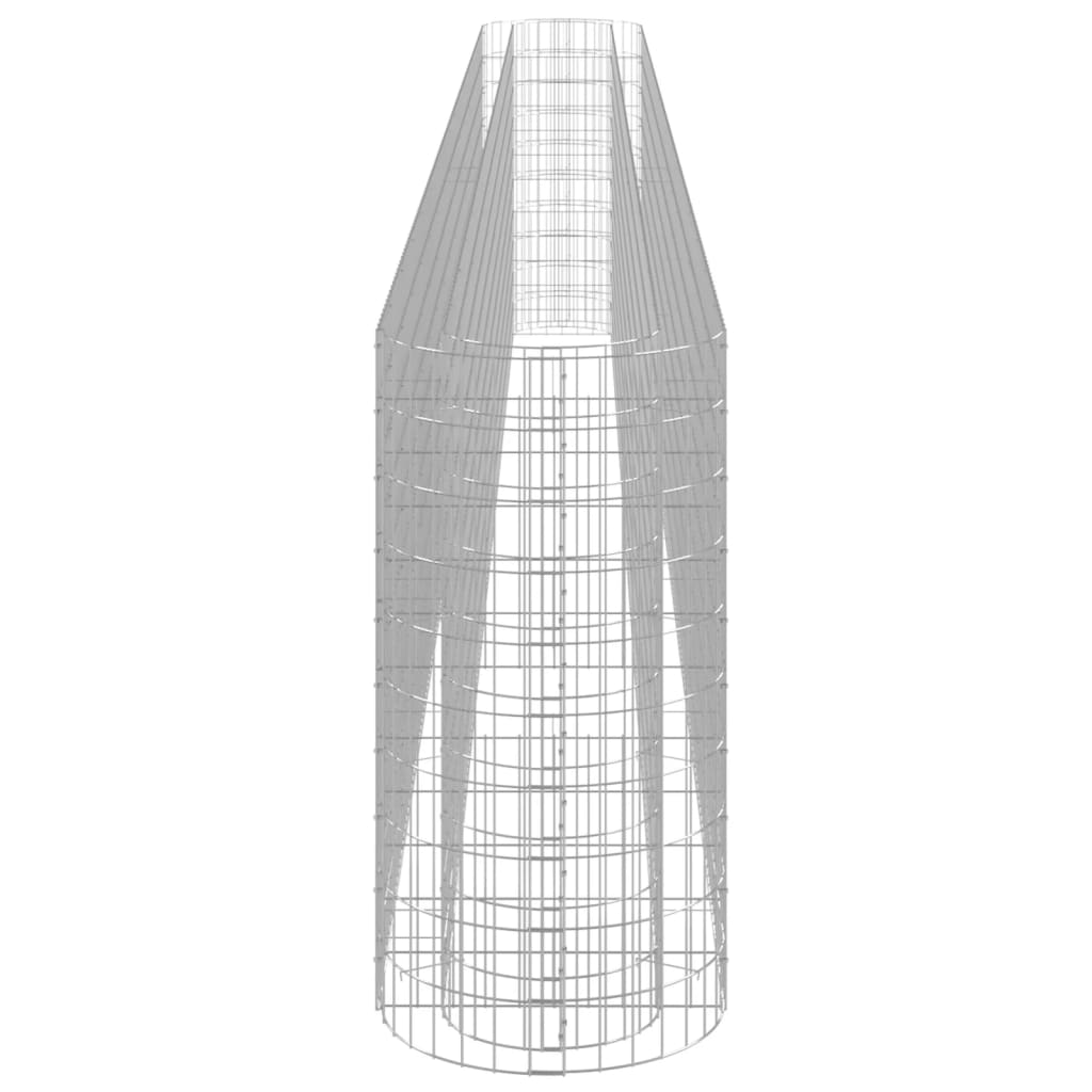 Gabion Raised Bed Galvanized Iron 240.2x19.7x39.4