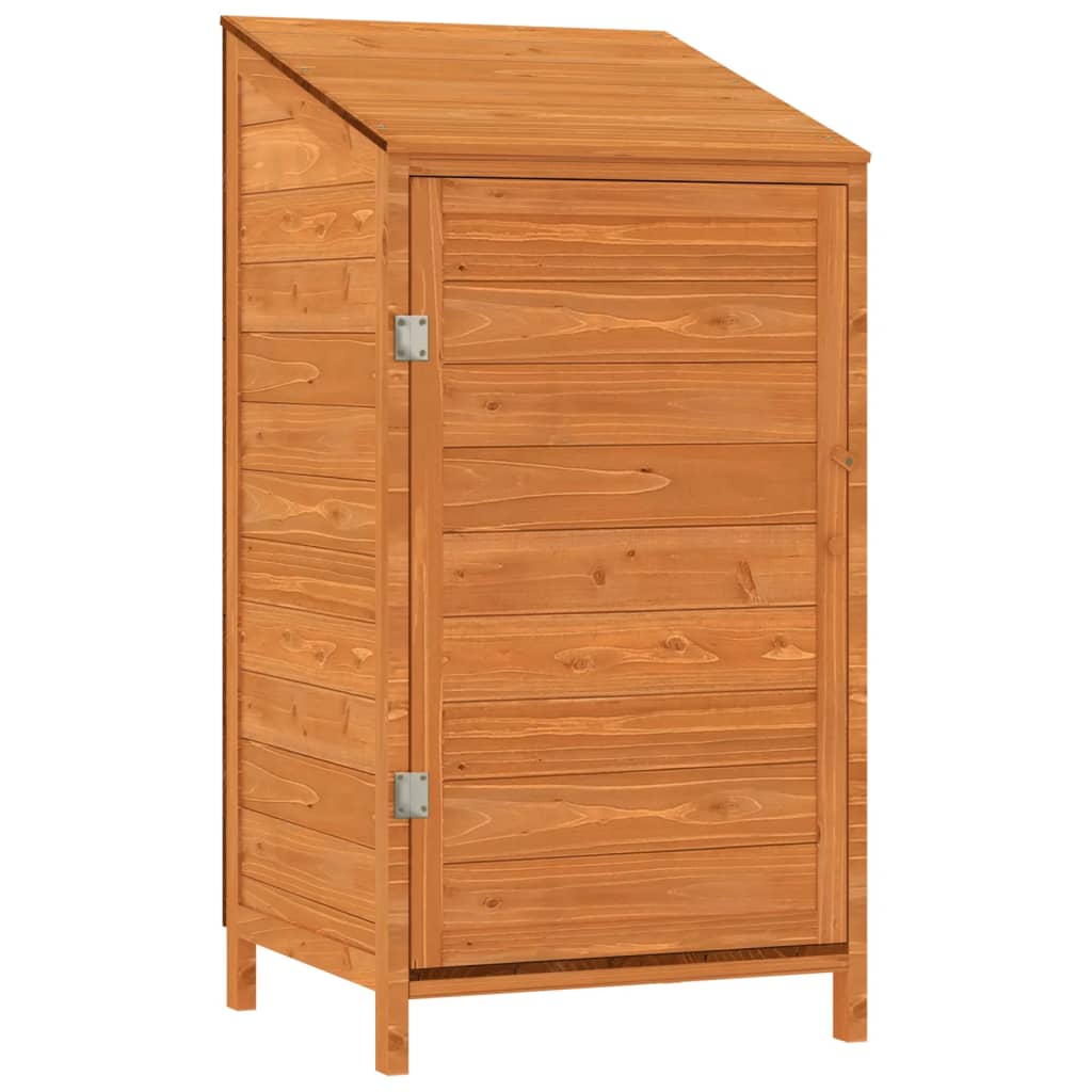 Garden Shed Brown 21.7x20.5x44.1 Solid Wood Fir
