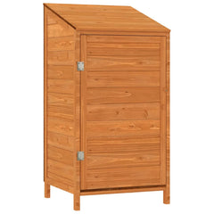 Garden Shed Brown 21.7x20.5x44.1 Solid Wood Fir