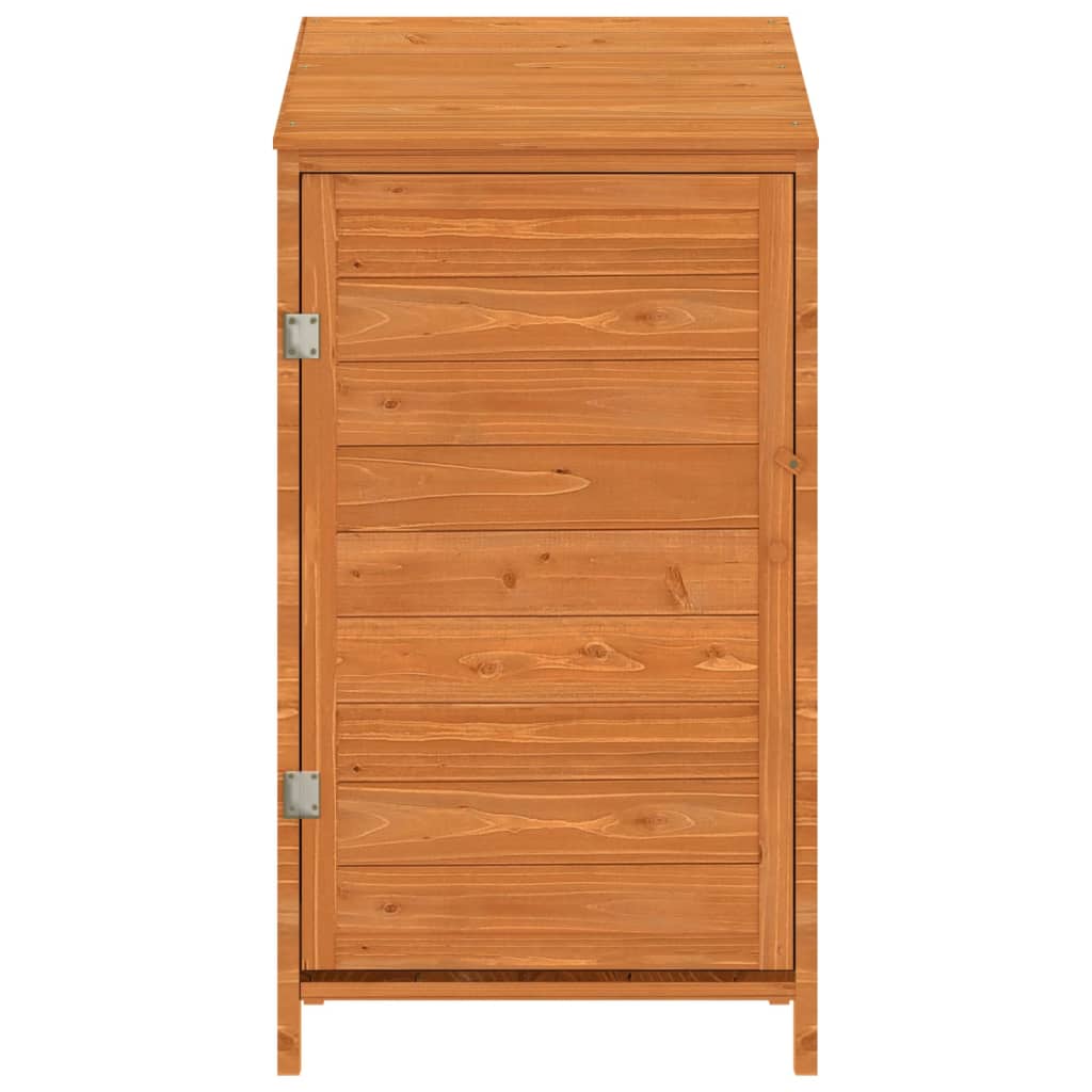 Garden Shed Brown 21.7x20.5x44.1 Solid Wood Fir