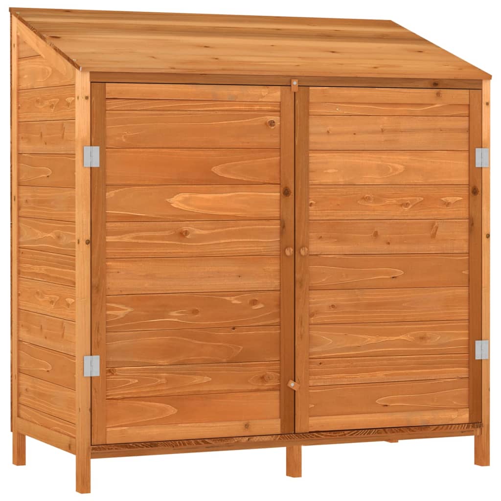 Garden Shed Brown 40.2x20.5x44.1 Solid Wood Fir