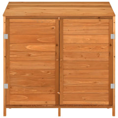 Garden Shed Brown 40.2x20.5x44.1 Solid Wood Fir