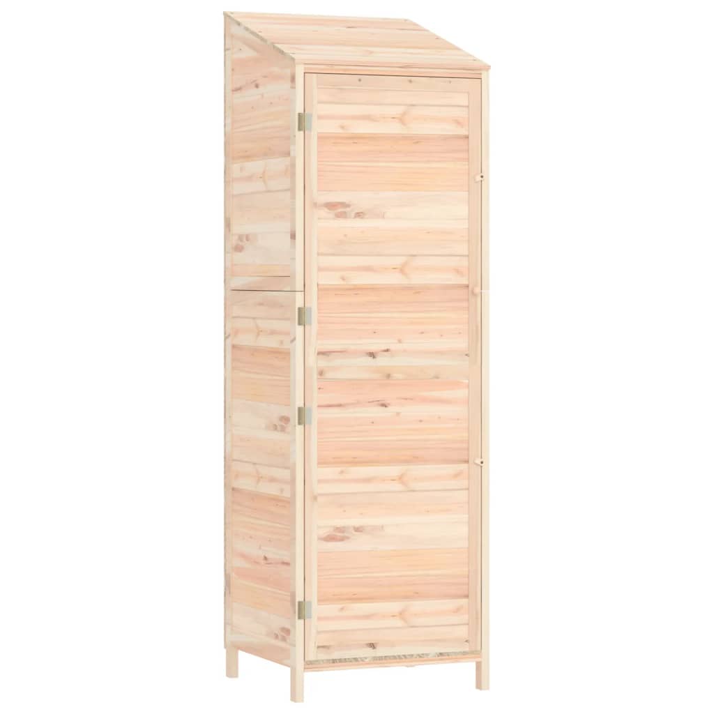 Garden Shed 21.7x20.5x68.7 Solid Wood Fir