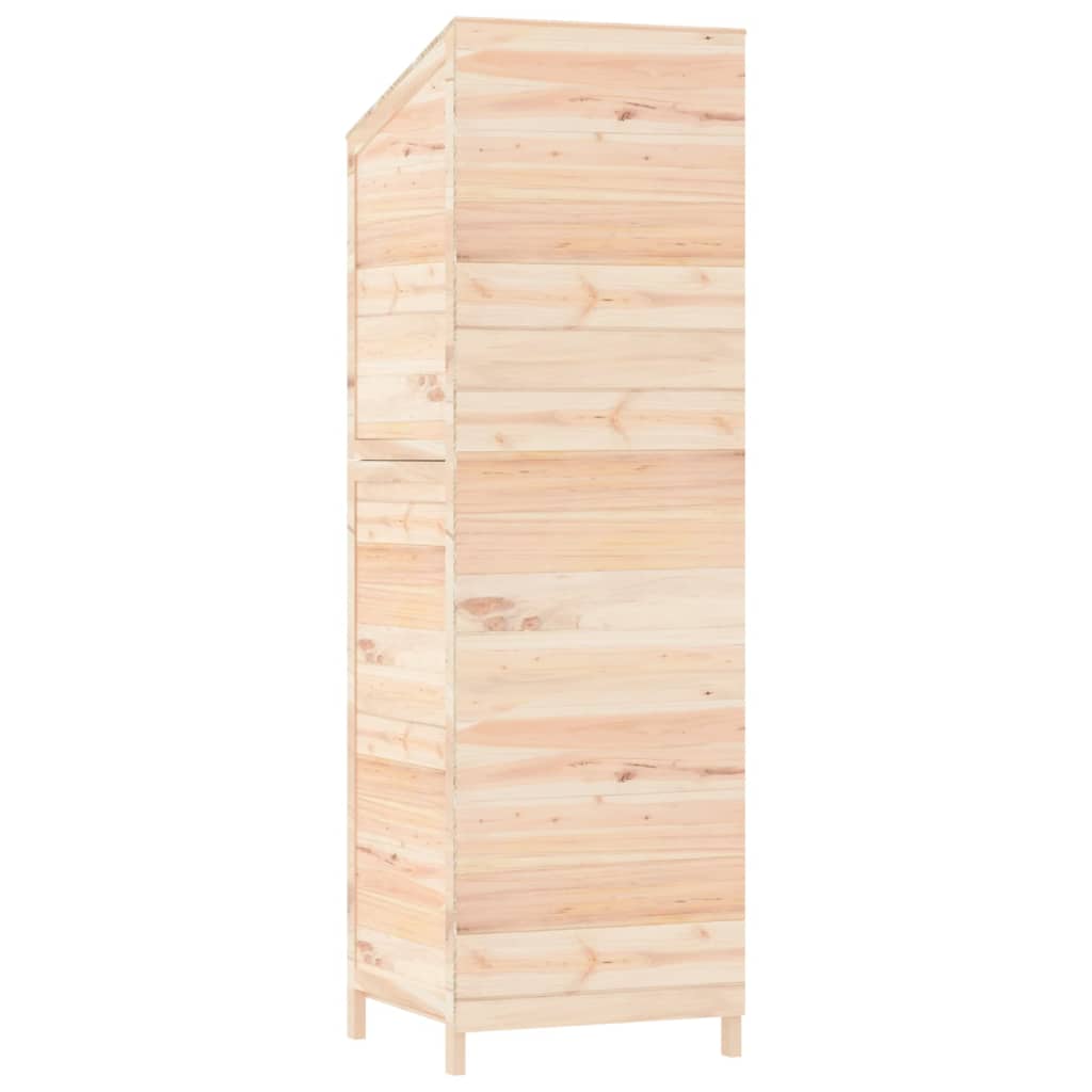 Garden Shed 21.7x20.5x68.7 Solid Wood Fir