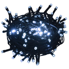 LED String with 300 LEDs Cold White 98.4' PVC