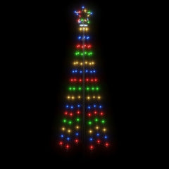 Christmas Tree with Spike Colorful 108 LEDs 6 ft