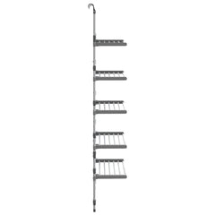 5-Tier Hanging Laundry Drying Rack Aluminum