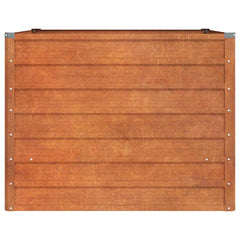 Garden Raised Bed Rusty Corten Steel Large Garden Raised Bed