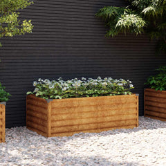 Garden Raised Bed Rusty Corten steel Medium Durable