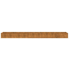 Garden Raised Bed Rusty Corten Steel Large Decorative Inlays