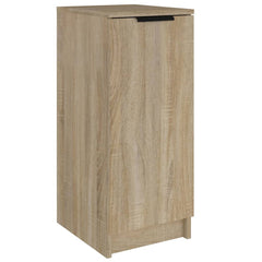 Shoe Cabinet Sonoma Oak Engineered Wood 11.8 x 13.8 x 27.6 in