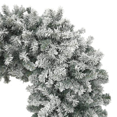 Christmas Tree Arch White and green PVC and steel Large