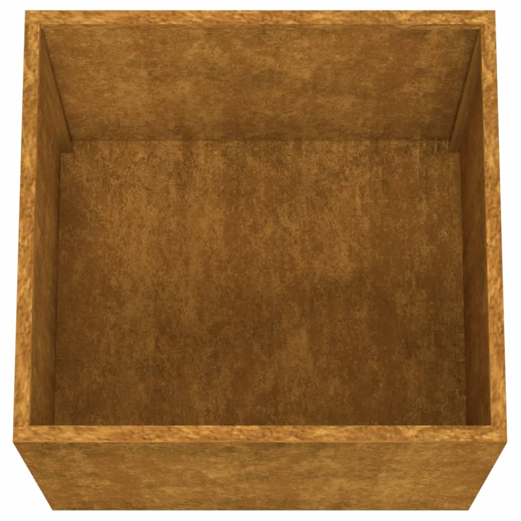 Planters 2 pcs 12.6x11.8x11.4 Corten Steel