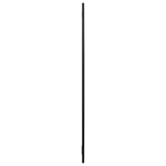 Wall Mirror Black Glass 23.6 in Durable Wall Mirror Round