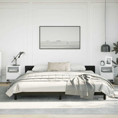 Bed Frame With Headboard Black