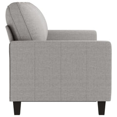 3-Seater Sofa Light Gray 70.9 Fabric