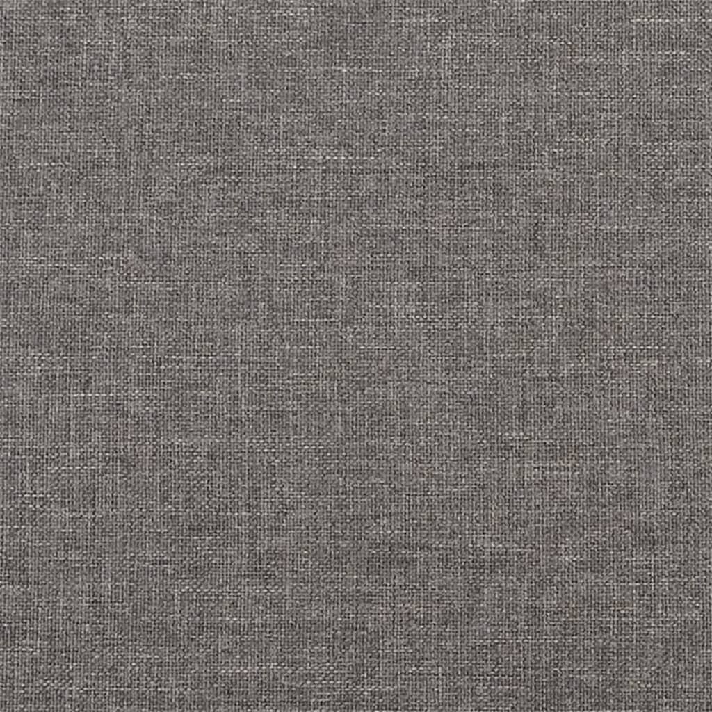 Two dark gray square throw pillows made of polyester fabric with soft cotton inserts.