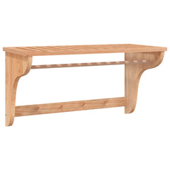 Towel Rack 23.6x11.8x13.8 Solid Wood Walnut