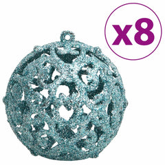 Christmas Baubles 100 pcs Turquoise 1.2 / 1.6 / 2.4
