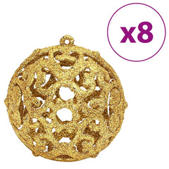 Christmas Baubles 100 pcs Gold and Wine Red 1.2 / 1.6 / 2.4