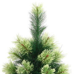 Artificial Hinged Christmas Tree Green PVC 5 ft Collapsible