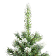 Artificial Hinged Christmas Tree with Flocked Snow 59.1