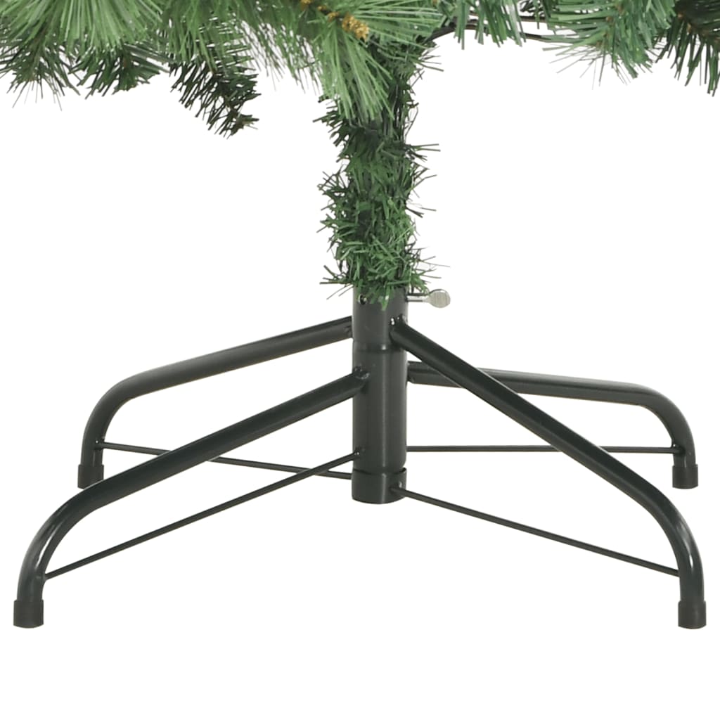Artificial Hinged Christmas Tree with Cones and Berries 82.7