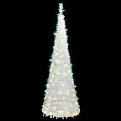 Artificial Christmas Tree Pop-up 150 LEDs White 70.9