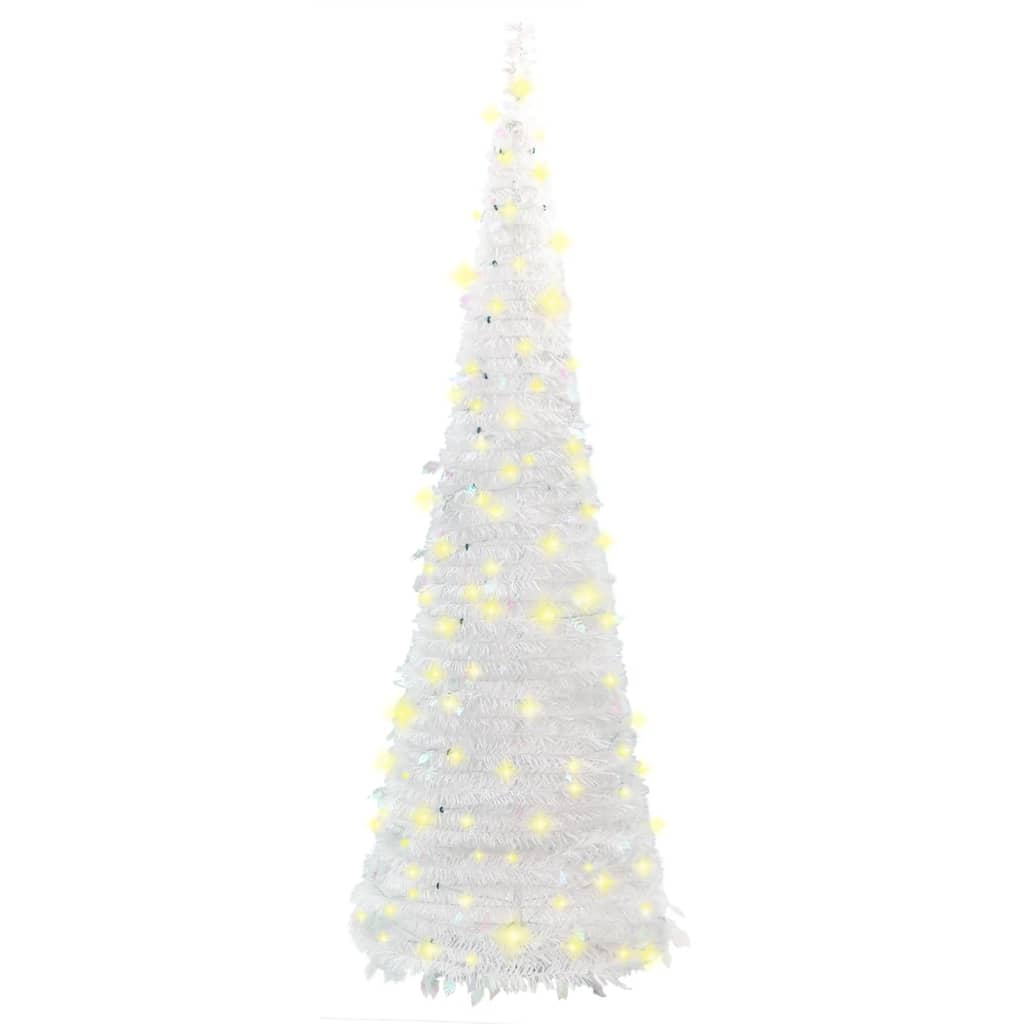 Artificial Christmas Tree Pop-up 150 LEDs White 70.9