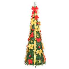 Artificial Christmas Tree Pop-up 50 LEDs Green 47.2