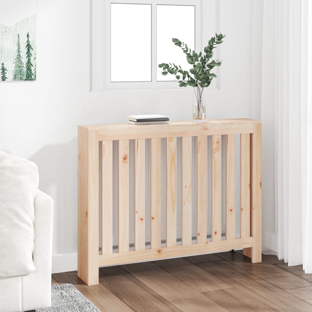 Radiator Cover 42.7x7.5x33.1 Solid Wood Pine