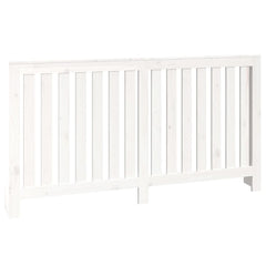Radiator Cover White 60.2x7.5x33.1 Solid Wood Pine