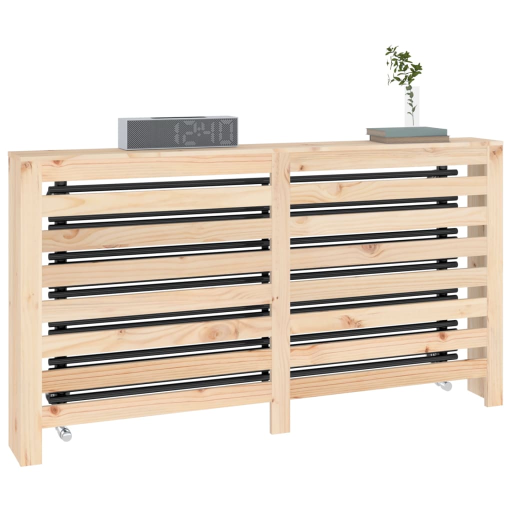 Radiator Cover 60.2x7.5x33.1 Solid Wood Pine