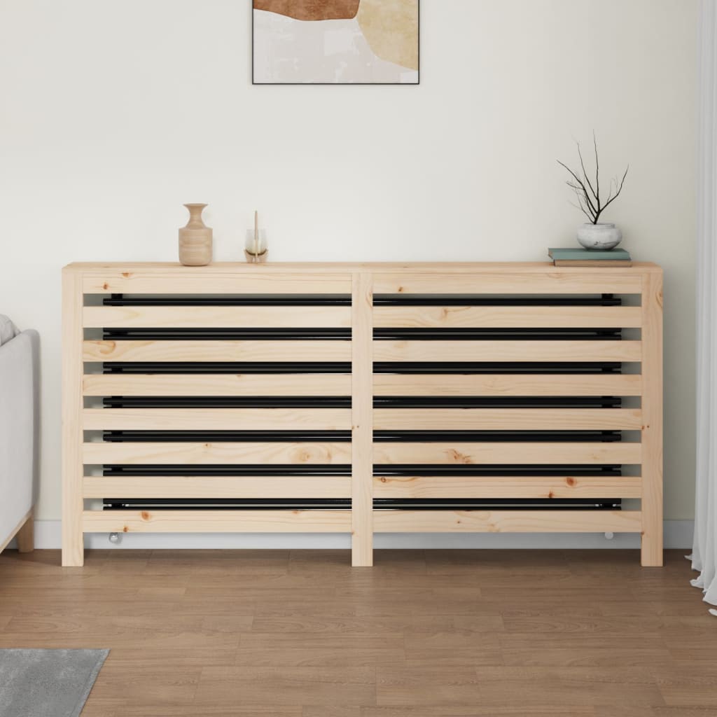 Radiator Cover 66.5x7.5x33.1 Solid Wood Pine