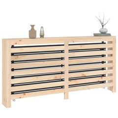 Radiator Cover 66.5x7.5x33.1 Solid Wood Pine