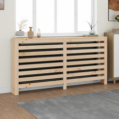 Radiator Cover 66.5x7.5x33.1 Solid Wood Pine