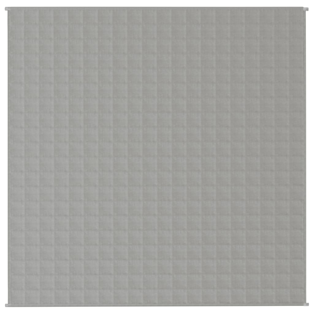 Weighted Blanket Gray 78.7x78.7 28.7 lb Fabric