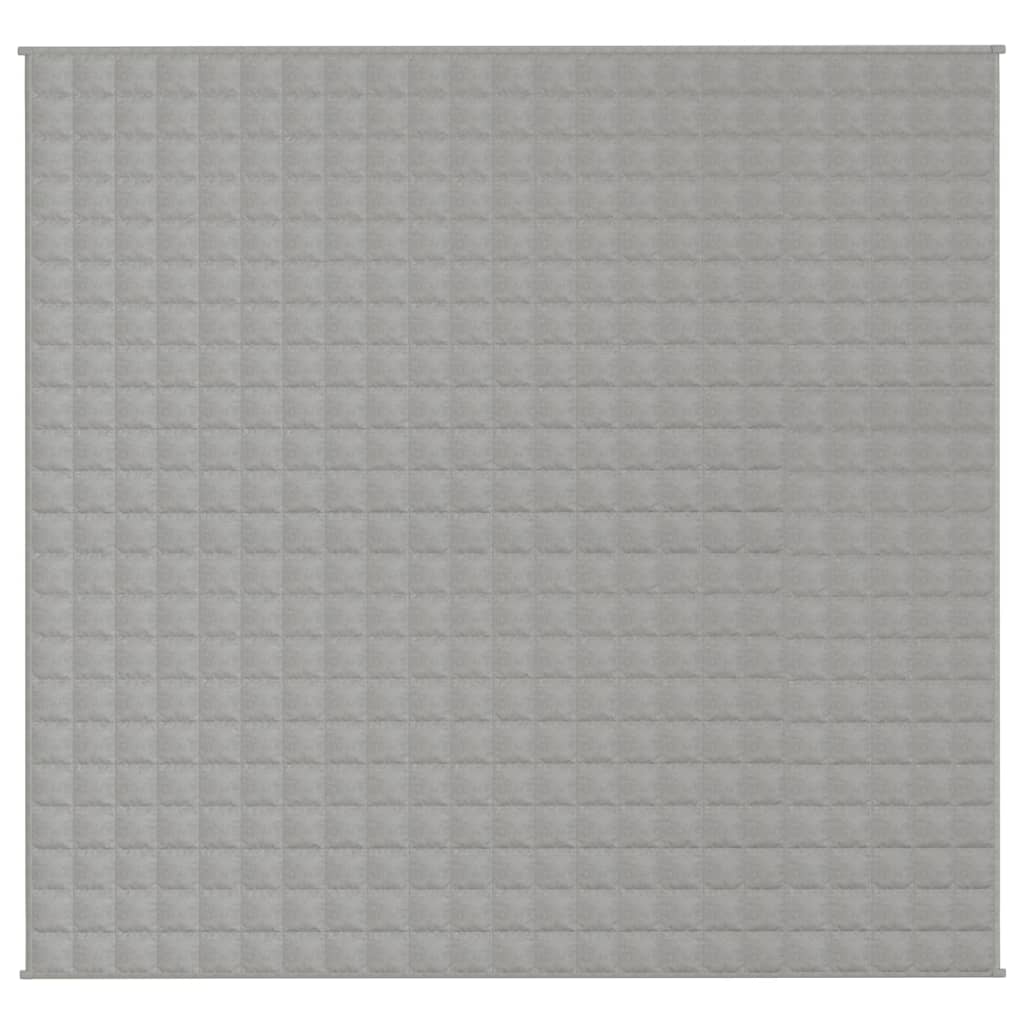 Weighted Blanket Gray 86.6x92.5 33.1 lb Fabric