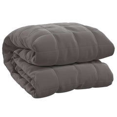 Weighted Blanket Grey Polyester 59.1 x 78.7 in Weighted Blanket