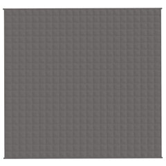 Weighted Blanket Gray 86.6x92.5 33.1 lb Fabric