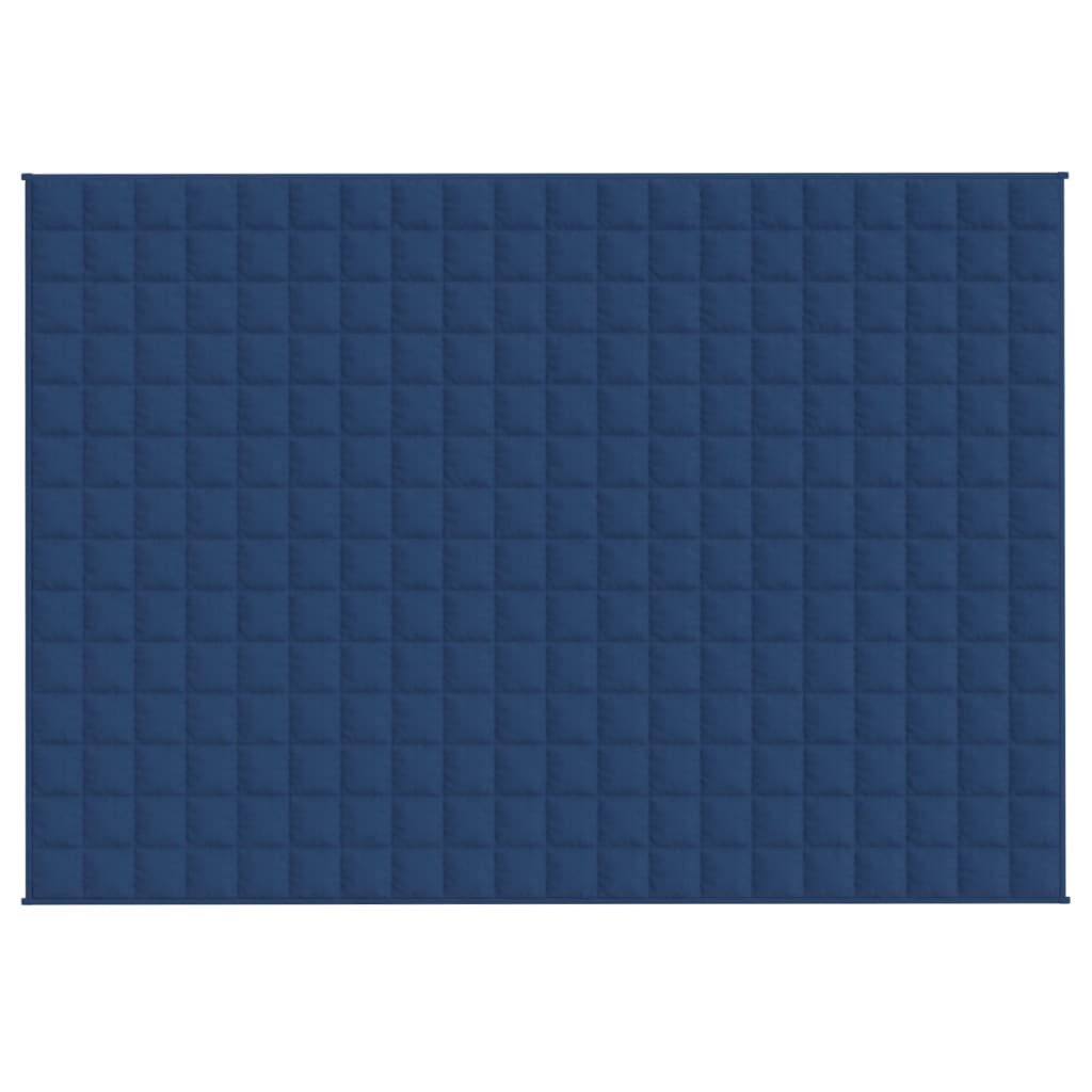 Weighted Blanket Blue 54.3x78.7 13.2 lb Fabric