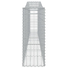 Gabion Basket Silver Galvanized iron Large Durable