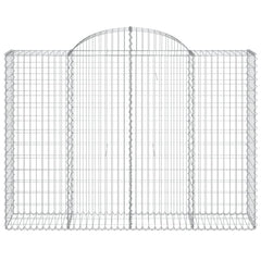 Gabion Basket Silver Galvanized Iron Large Durable