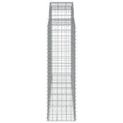 Gabion Basket Silver Galvanized Iron Large Durable